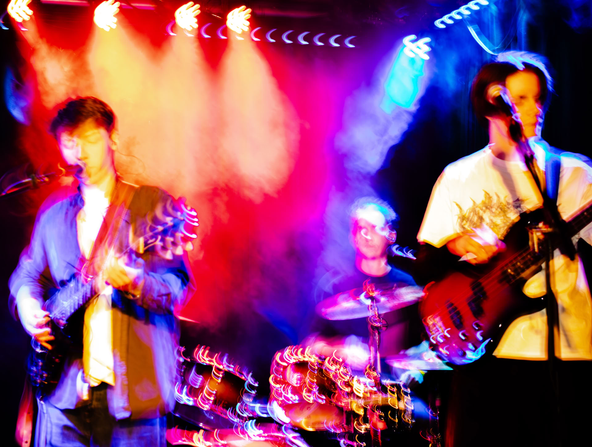 Lowmind Band on Stage Szenerie