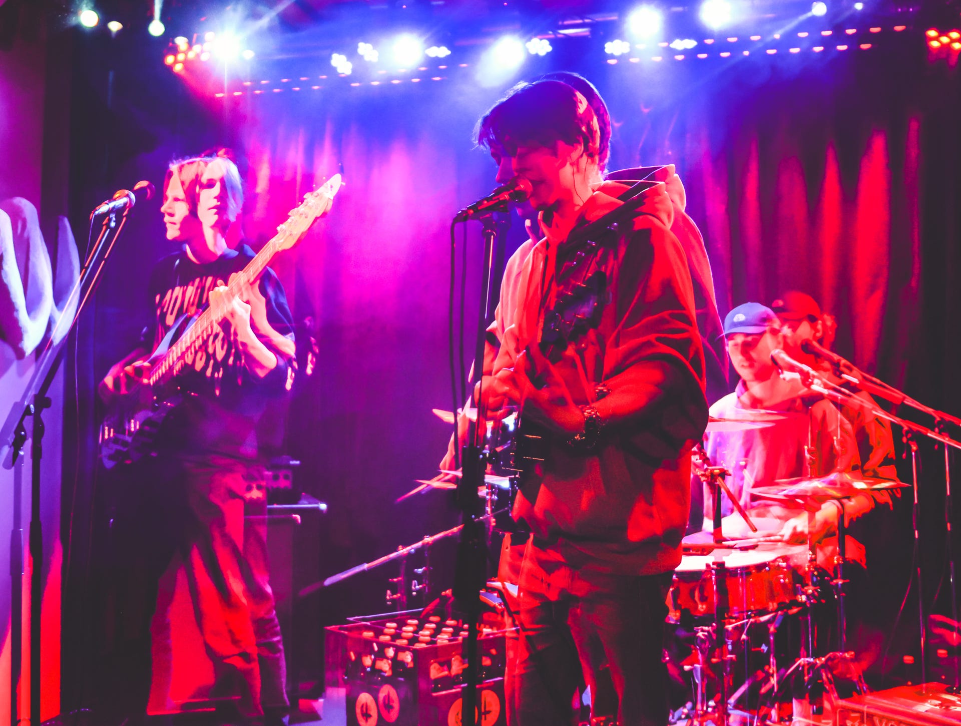 Lowmind Band on Stage Szenerie